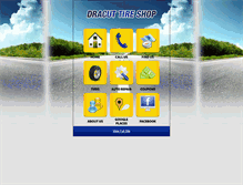 Tablet Screenshot of dracuttire.com